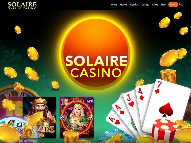 Experience the best in online gambling with Solaire Online Casino. Discover exclusive casino games, secure transactions, and top-rated bonuses for a thrilling real-money gaming adventure.
