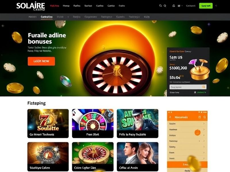Experience the best in online gambling with Solaire Online Casino. Discover exclusive casino games, secure transactions, and top-rated bonuses for a thrilling real-money gaming adventure.