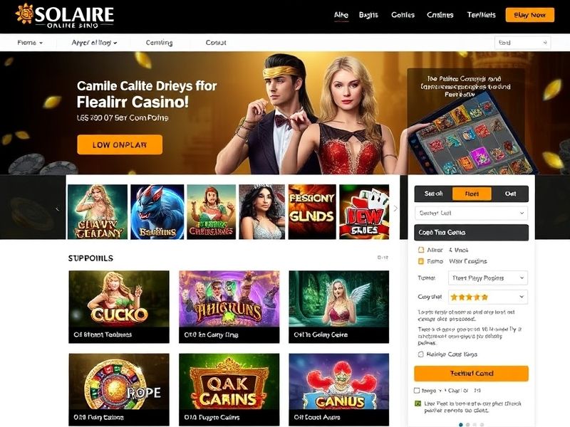 Experience the best in online gambling with Solaire Online Casino. Discover exclusive casino games, secure transactions, and top-rated bonuses for a thrilling real-money gaming adventure.